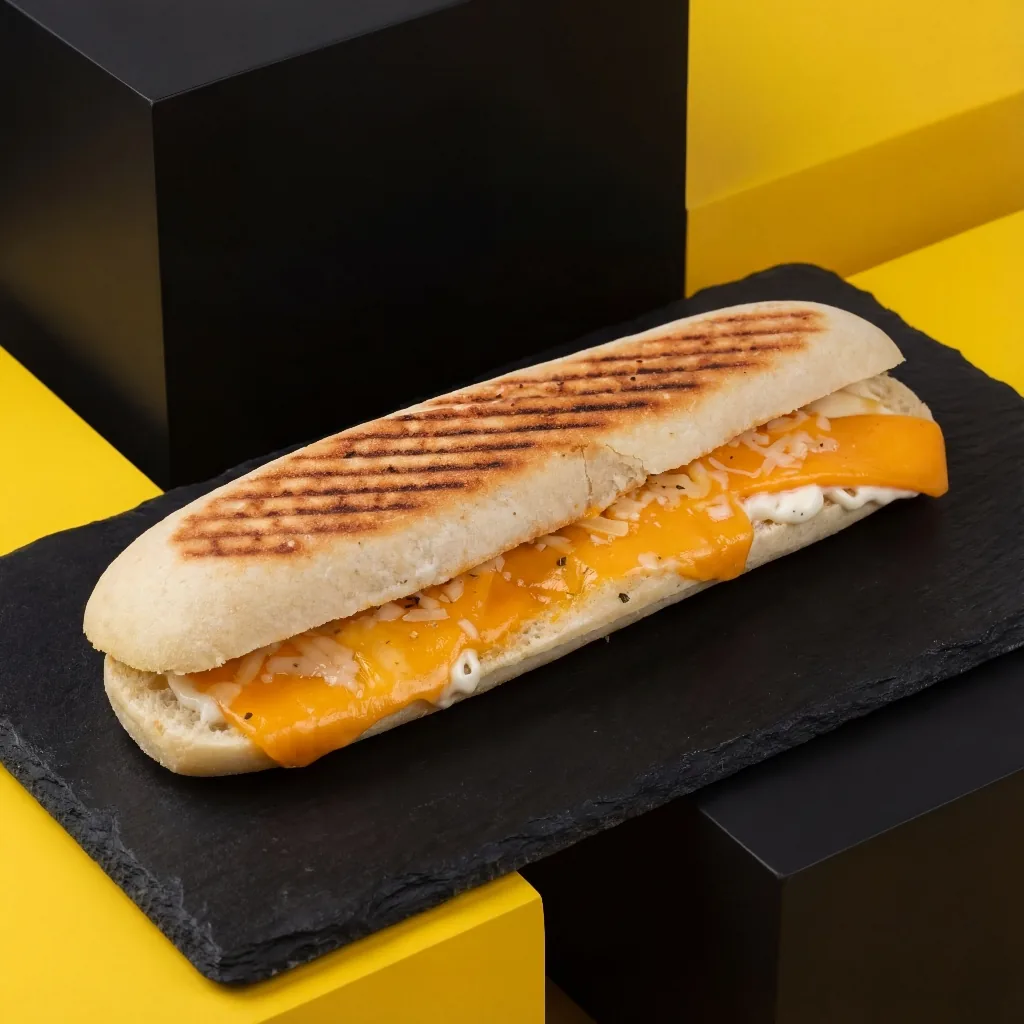 Panini 3 Fromages cheddar chèvre mozzarella — Panini City Douai