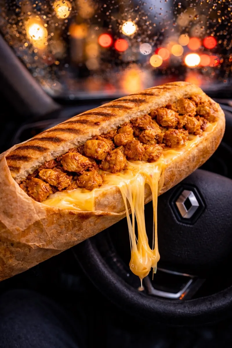 Panini Poulet Mexicain fromage fondu — Snack Panini City Douai